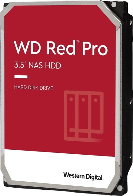 Dysk twardy Western Digital Red Pro NAS 14TB 7200rpm 512MB 3.5 SATA III (WD142KFGX) - obraz 1