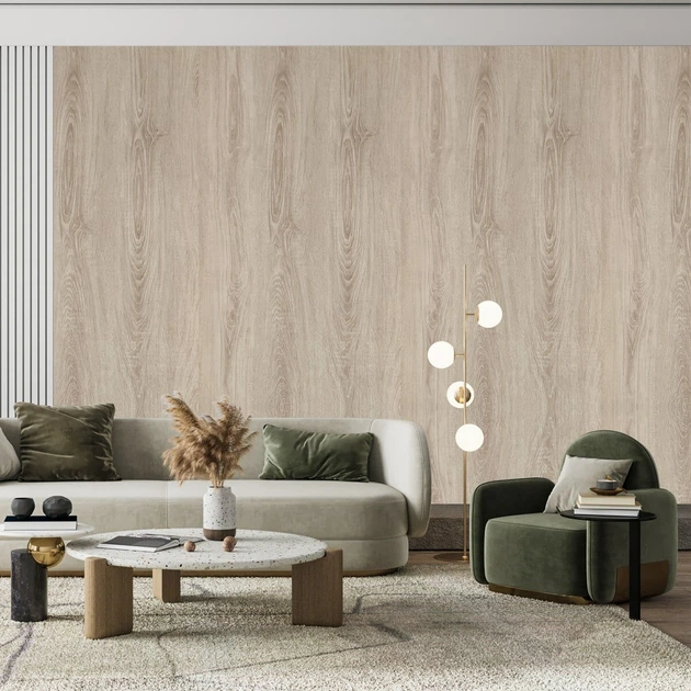 Самоклеящаяся виниловая плитка Sticker Wall SW-00001177 Ясень в рулоне 3000х600х2мм - изображение 11