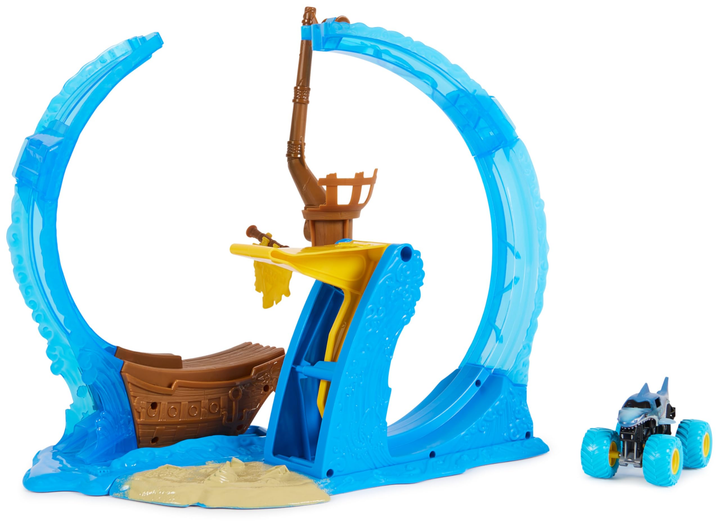 Автомобільна траса Monster Jam Loop of Doom Stunt Playset (6070018) (0681147016484) - зображення 2