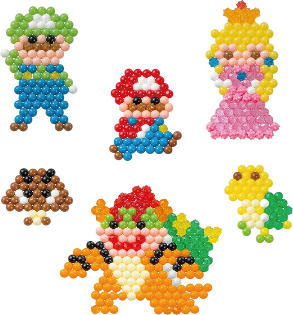 Mozaika Epoch Aquabeads Super Mario 600 elementów (5054131319468) - obraz 4