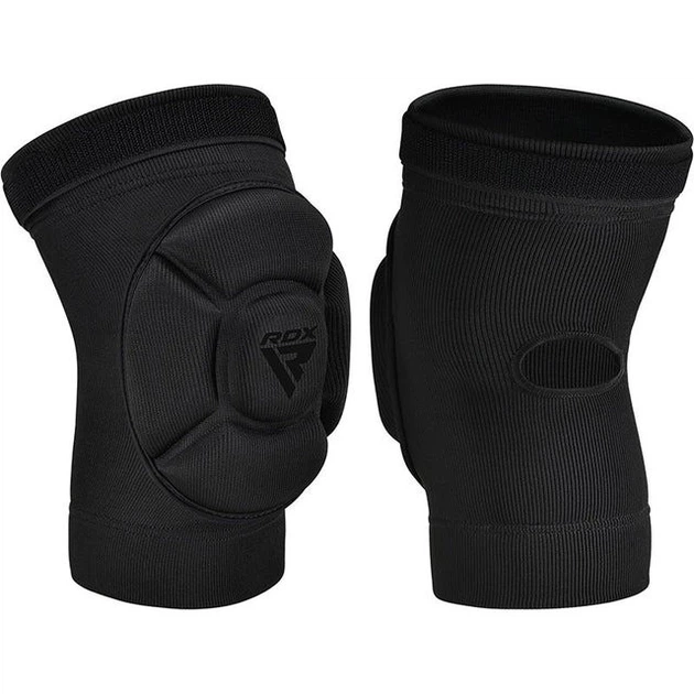Наколінники спортивні RDX Hosiery Knee Foam K5 Black/Black S (пара) - Фото 2 Наколінники спортивні RDX Hosiery Knee Foam K5 Black/Black S (пара) - зображення 2