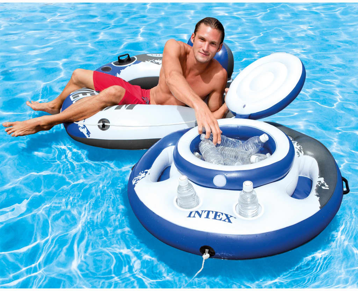 Pływająca lodówka Intex z uchwytami na kubki 89 cm (6941057402321) - obraz 4