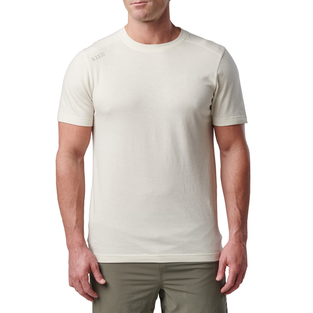 Футболка тактична потовідвідна 5.11 Tactical PT-R Charge Short Sleeve Top 2.0 Sand Dune Heather L (82128-654) - зображення 1