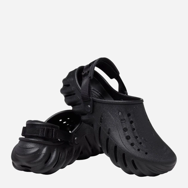 Жіночі крокси Crocs X Echo Clog 207937-BLK 38-39 Чорні (196265305452) - зображення 5