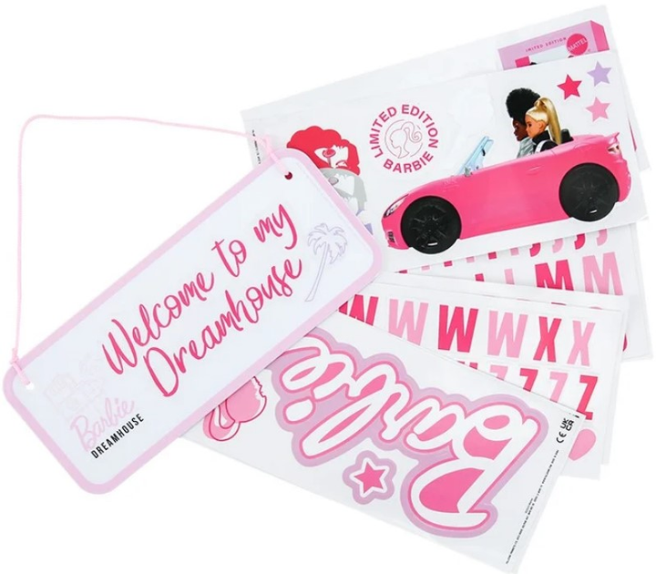 Tabliczka na drzwi pokoju Paladone Barbie Room Sign 25 x 10 cm (5056577713176) - obraz 4