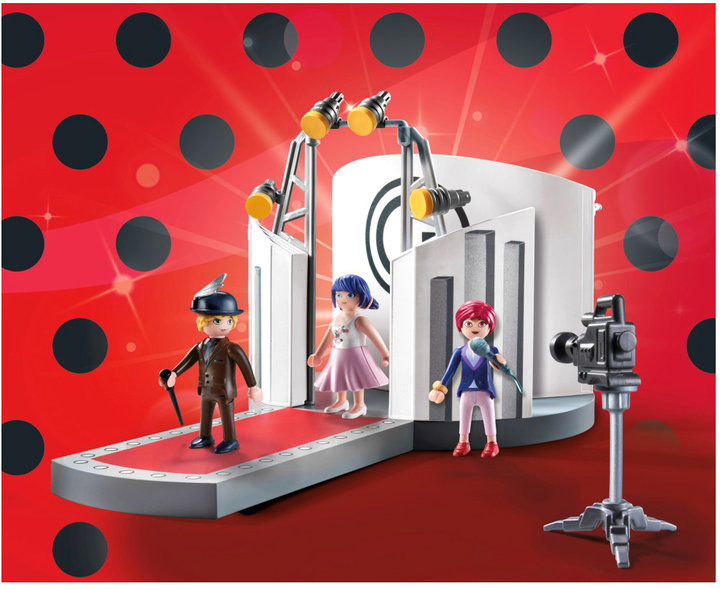 Zestaw figurek Playmobil Miraculous Gabriel's Fashion Show 66 elementów (4008789713353) - obraz 3