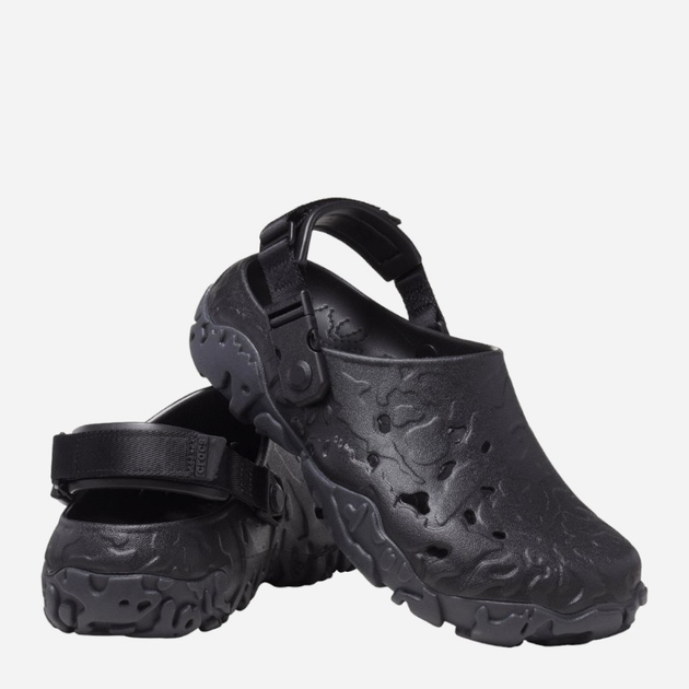 Жіночі крокси Crocs All Terrain Atlas Clog 208391-BKBK 38-39 Чорні (196265321391) - зображення 5