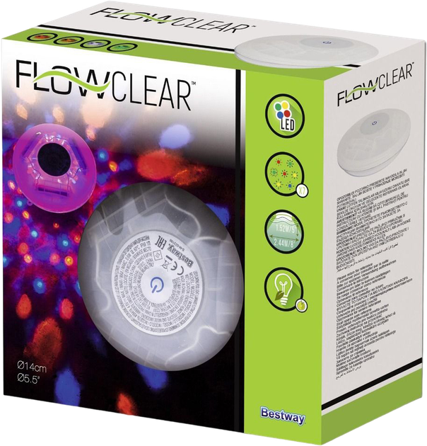 Підсвічування для басейну Bestway LED Flowclear (6942138934939) - зображення 1