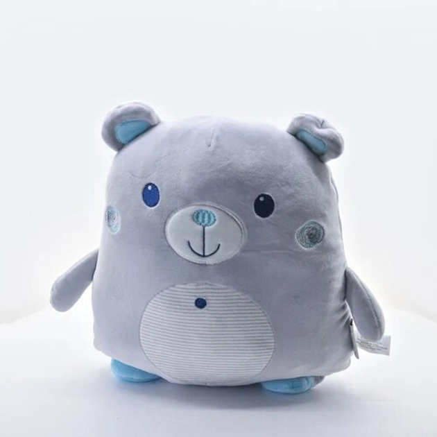 Zabawka dla dzieci InnoGIO GIOplush Bear Gray Cuddly GIO-821 szara (5903317816546) - obraz 2