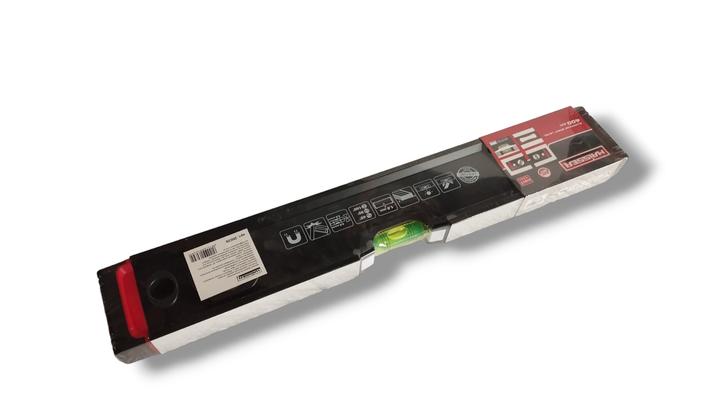Уровень спиртовой Heavy Duty 400mm, капс.45°90°180°, двойное фрез-нование, противоударные заглушки, 2 ручки, - изображение 3