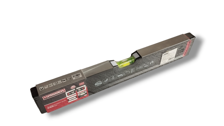 Уровень спиртовой Heavy Duty 400mm, капс.45°90°180°, двойное фрез-нование, противоударные заглушки, 2 ручки, - изображение 4
