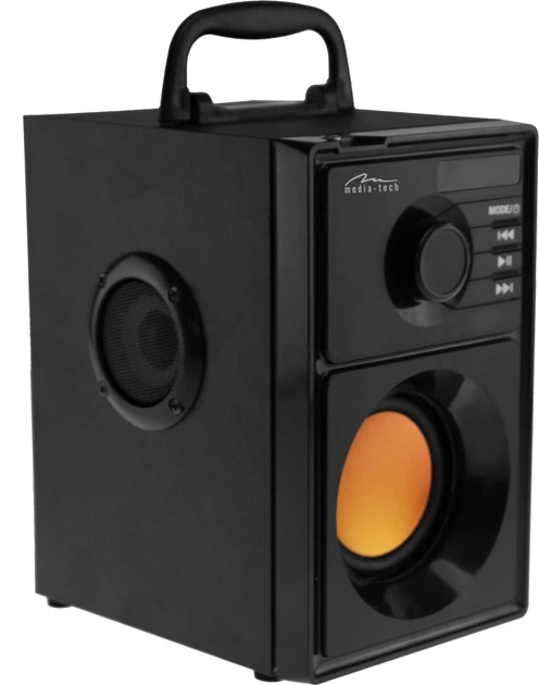 Портативная колонка Media-Tech Boombox 15W Black (MT3145_V2) - Фото 2 Портативная колонка Media-Tech Boombox 15W Black (MT3145_V2) - изображение 2