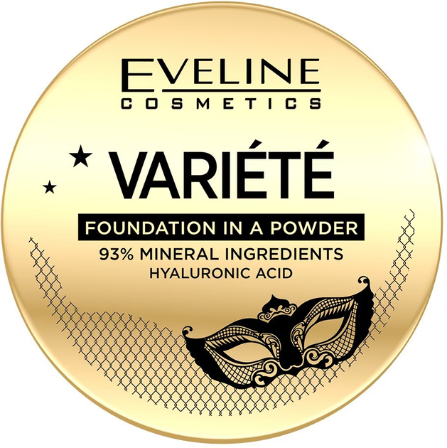 Акція на Мінеральна компактна пудра Eveline Variete Foundation in a Powder № 02 Natural 8 г від Rozetka