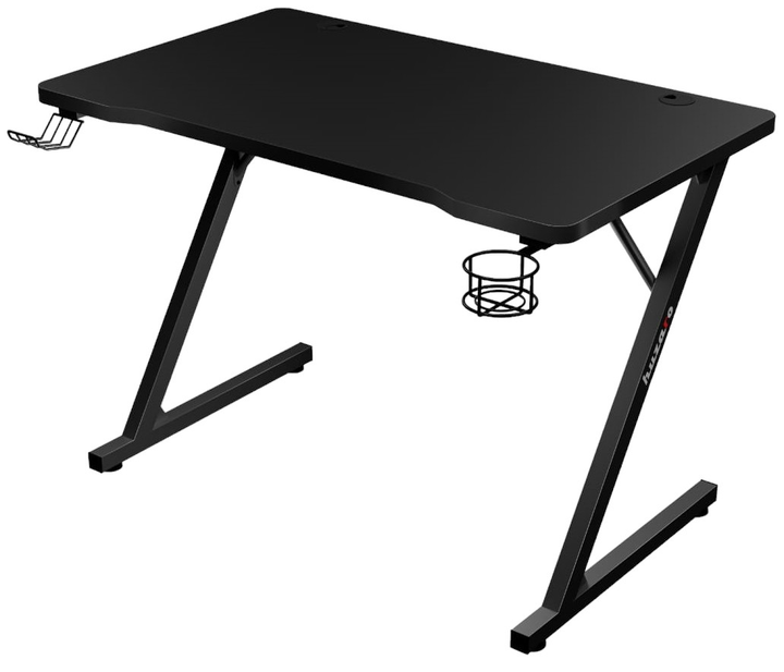 Biurko gamingowe Huzaro Hero 1.8 Black - obraz 3