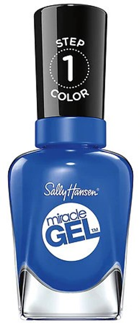 Гель-лак для нігтів Sally Hansen Miracle Gel 360 Tidal Wave 14.7 мл (0074170437072) - зображення 1