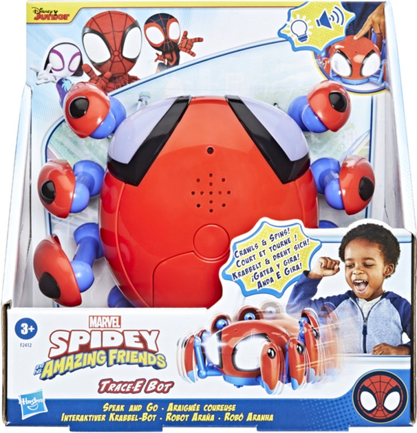 Interaktywna zabawka Hasbro Spiderman Marvel Amazing Friends (5010993872374) - obraz 1