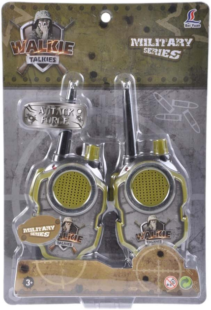 Набір рацій Mega Creative Military Series Walkie Talkies Attack Force (5908275128472) - зображення 1