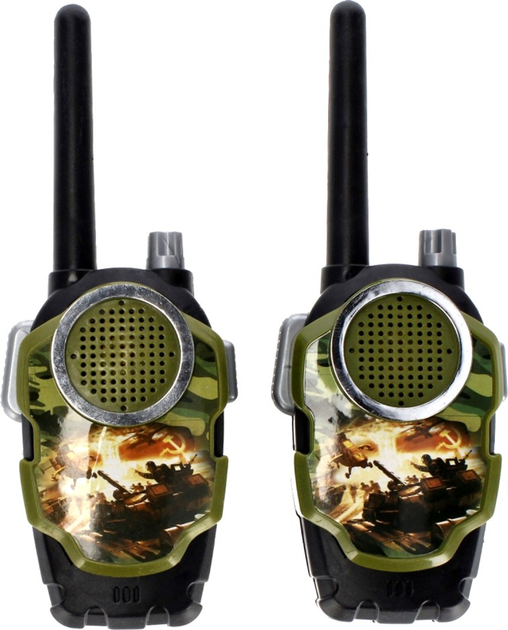 Zestaw krótkofalówek Mega Creative Military Series Walkie Talkies Attack Force (5908275128472) - obraz 2