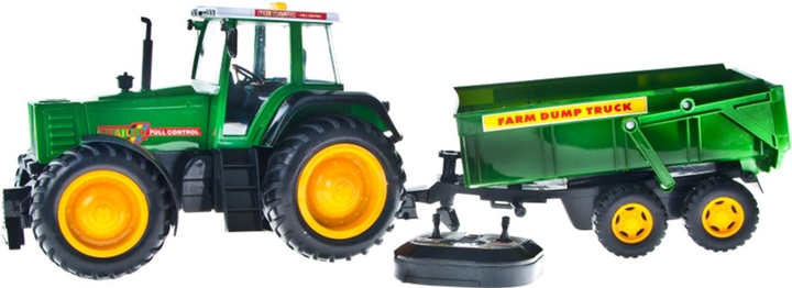 Traktor z przyczepą zdalnie sterowany Mega Creative RC Farm F975 Series (5902012750469) - obraz 2
