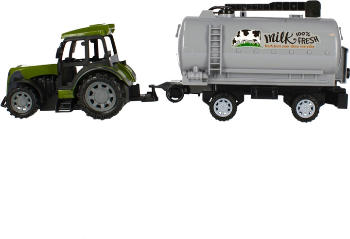 Traktor-ciężarówka do przewozu mleka Mega Creative RC Farm (5908275178989) - obraz 2