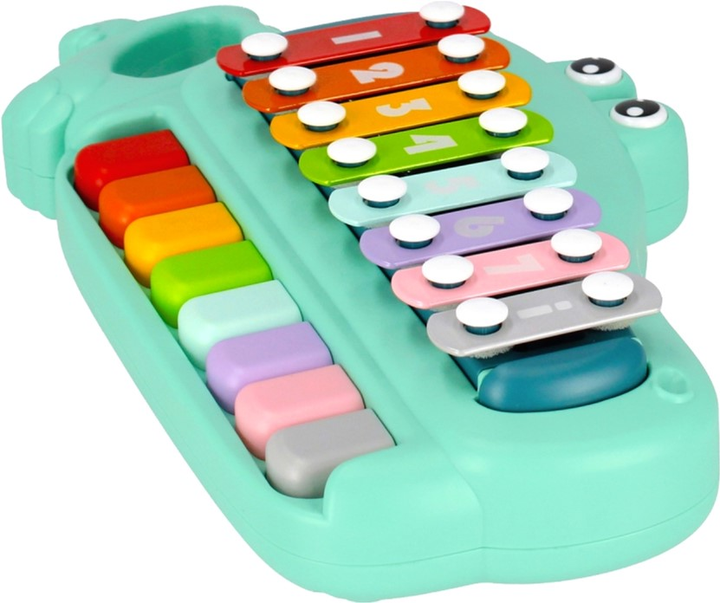 Pianinko Bam Bam Krokodylek 2 in 1 (5904335836462) - obraz 5