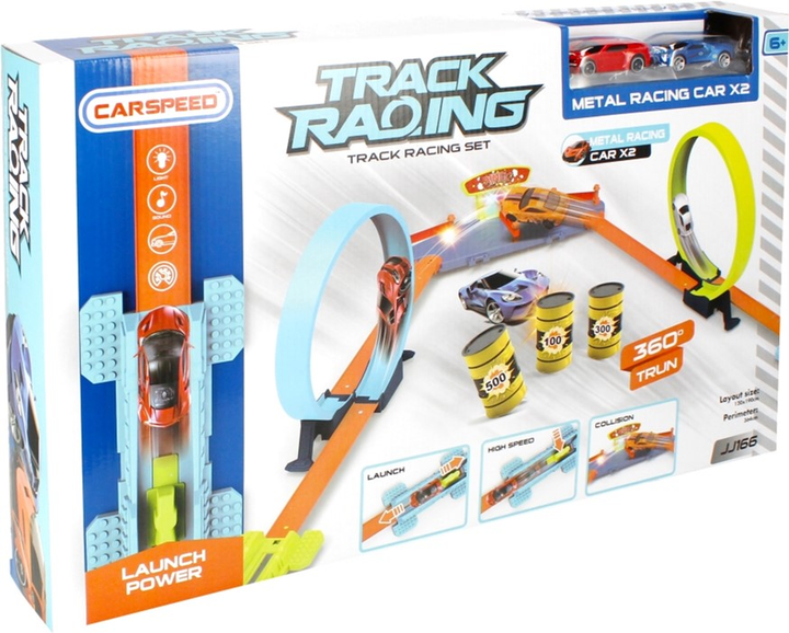 Tor samochodowy Mega Creative CarSpeed Track Racing z akcesoriami 502242 (5904335860603) - obraz 6