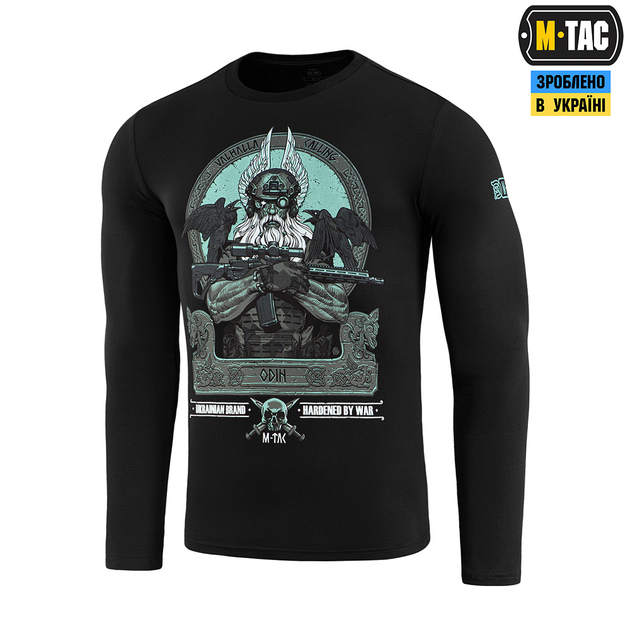 Футболка M-Tac Odin Mystery длинный рукав Black 3XL - изображение 1