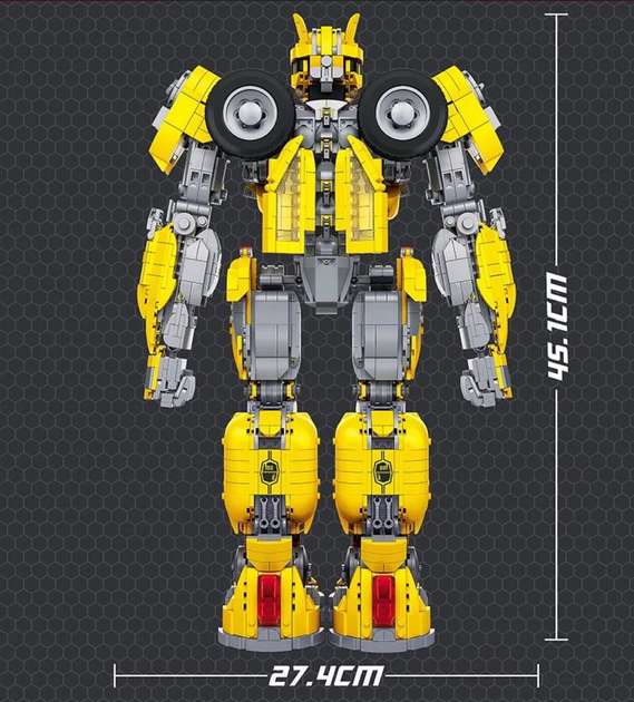 Конструктор Transformers Bubmebee Автобот Бамблбі - 3579 деталей - Фото 7 Конструктор Transformers Bubmebee Автобот Бамблбі - 3579 деталей - зображення 7