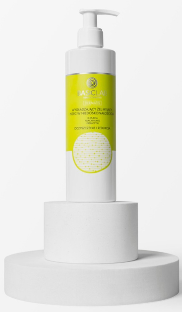Żel do mycia twarzy BasicLab Dermatis przeciw niedoskonałosciom wygładzający 300 ml (5904639171122) - obraz 3