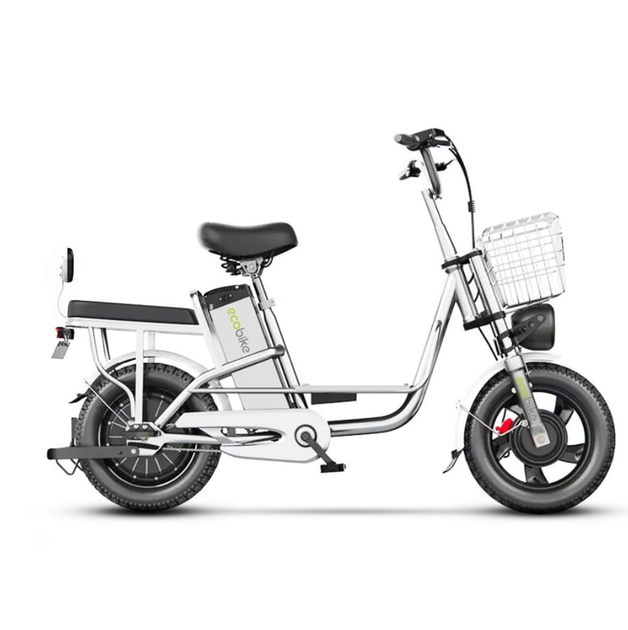 ROZETKA | Электровелосипед ECOBIKE Booster PRO 1000W 60V 20Ah хром с ...