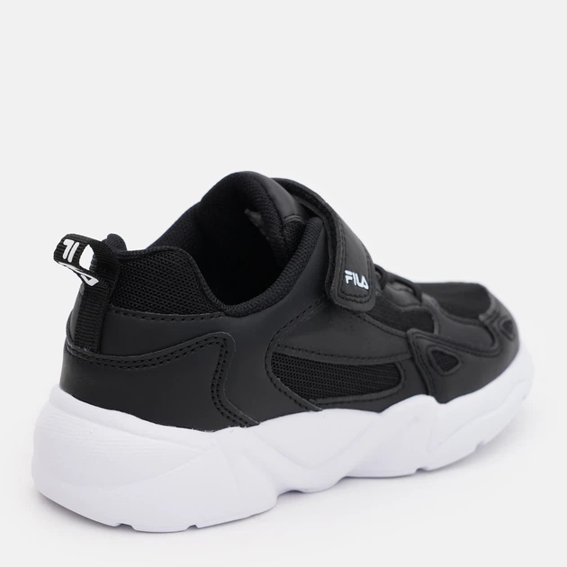 Дитячі кросівки для хлопчика Fila Ventosa Velcro FFK0121-80010 32 Чорні (8719477750050) - зображення 4