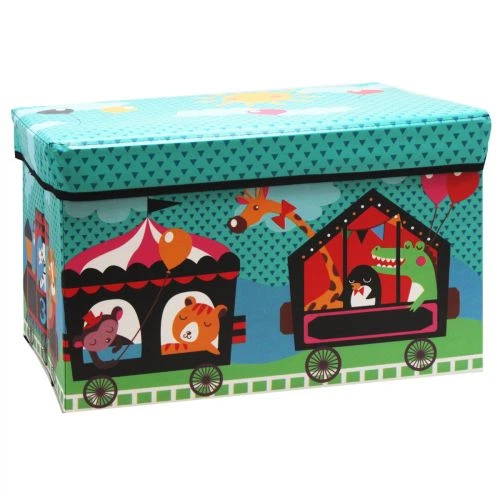 Коробка складана для зберігання речей 48*30*30 см зелений R33428