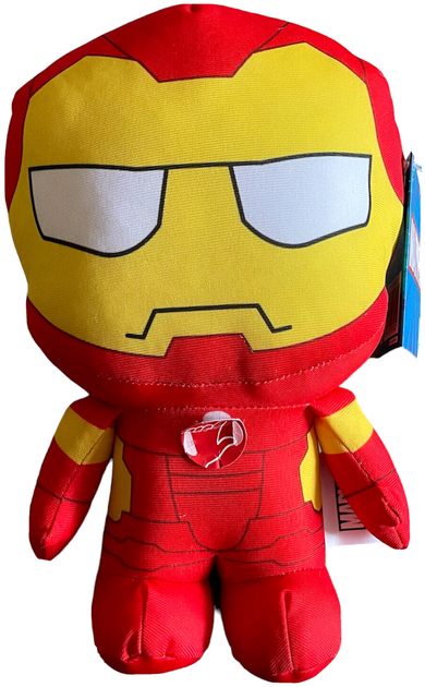 М'яка іграшка Disney Marvel Lil Bodz Iron Man зі звуком 28 см (5056219075822) - зображення 1
