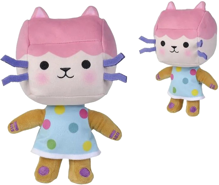 М'яка іграшка Spin Master Gabby's Dollhouse Baby Box Cat 25 см (5400868021493) - зображення 1