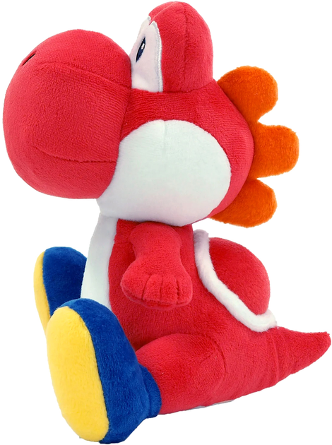 М'яка іграшка 1UP Distribution Super Mario Yoshi Червона 20 см (3760259935207) - зображення 2