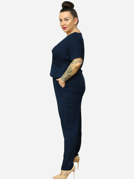 Комбінезон жіночий Karko Q095 50-52 Темно-синій (5903676010999) - зображення 3