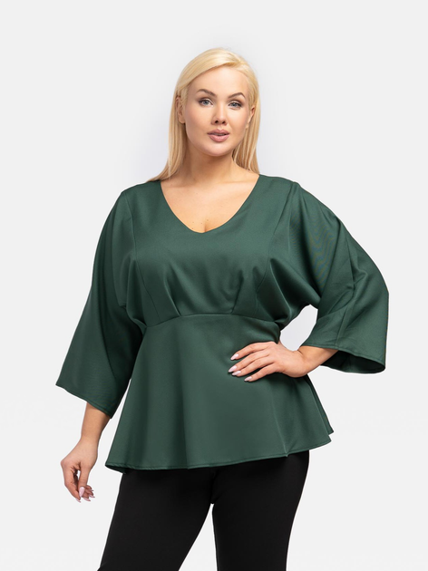 Блузка жіноча Karko B956 40 Зелена (5903676006909) - зображення 1