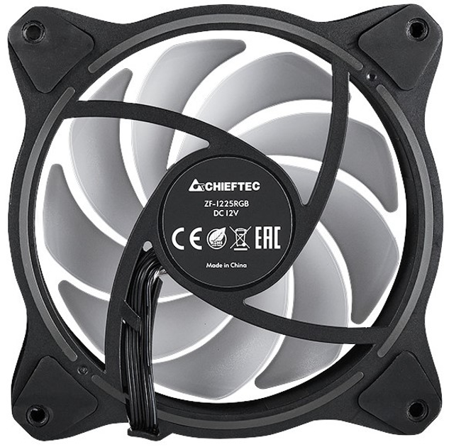 Кулер Chieftec ZF-1225RGB 120mm ARGB - зображення 6