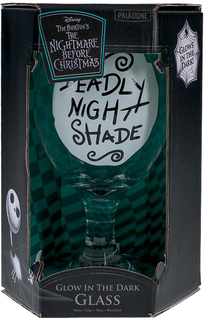Склянка Paladone Nightmare Before Christmas Glow in the Dark (PP11182NBCV2) - зображення 1