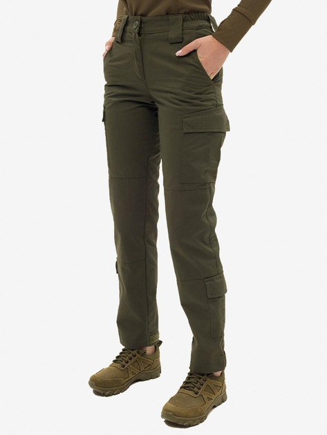 Тактичні військові штани TacPro Прямі олива для жінок 42, 164 - зображення 1
