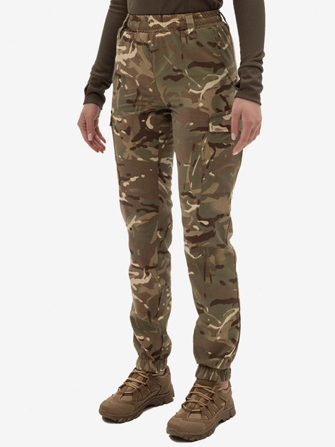 Тактичні військові штани TacPro Карго мультикам для жінок 46, 182 - зображення 1