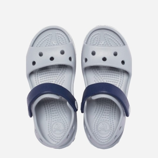Дитячі сандалі для хлопчика Crocs CR12856-LGNA 23-24 C7 Сірі (191448656765) - зображення 3