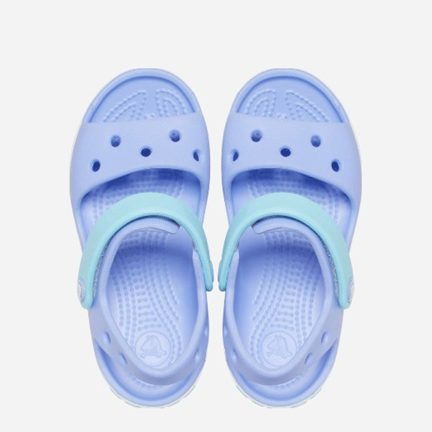 Sandały dziecięce dla dziewczynki Crocs CR12856-MOJE 30-31 C13 Błękitne (196265210497) - obraz 3