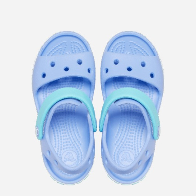 Sandały dziecięce dla dziewczynki Crocs CR12856-MOJE 30-31 C13 Błękitne (196265210497) - obraz 7