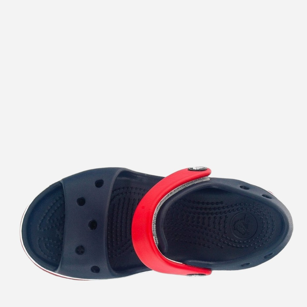 Дитячі сандалі для хлопчика Crocs CR12856-NARD 24-25 C8 Темно-сині (883503809925) - зображення 4