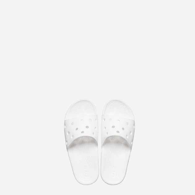 Klapki dziecięce dla dziewczynki Crocs CR206396-WHI 30-31 C13 Białe (191448891531) - obraz 3