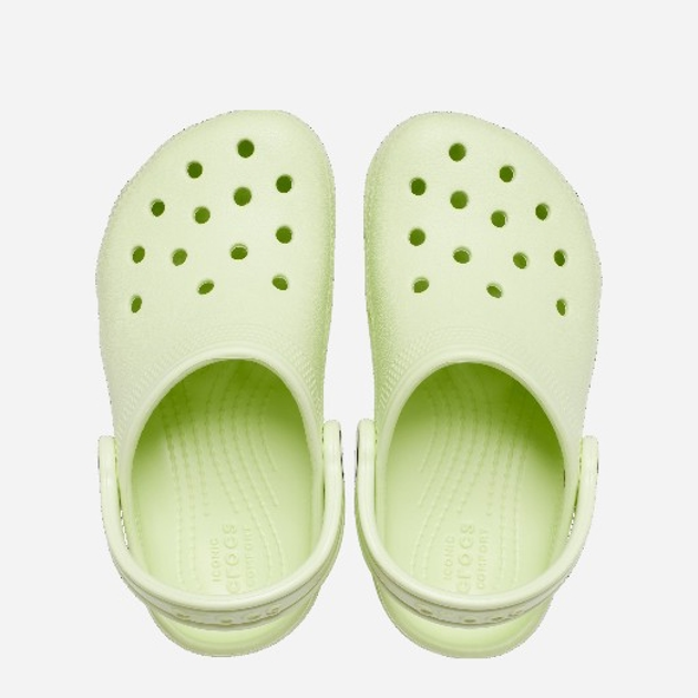 Chodaki dziecięce dla dziewczynki Crocs CR206990-CEL 27-28 C10 Seledynowe (191448869486) - obraz 3