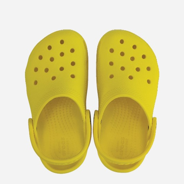 Дитячі крокси-сабо для хлопчика Crocs CR206990-LEMO 27-28 C10 Жовті (191448734234) - зображення 3