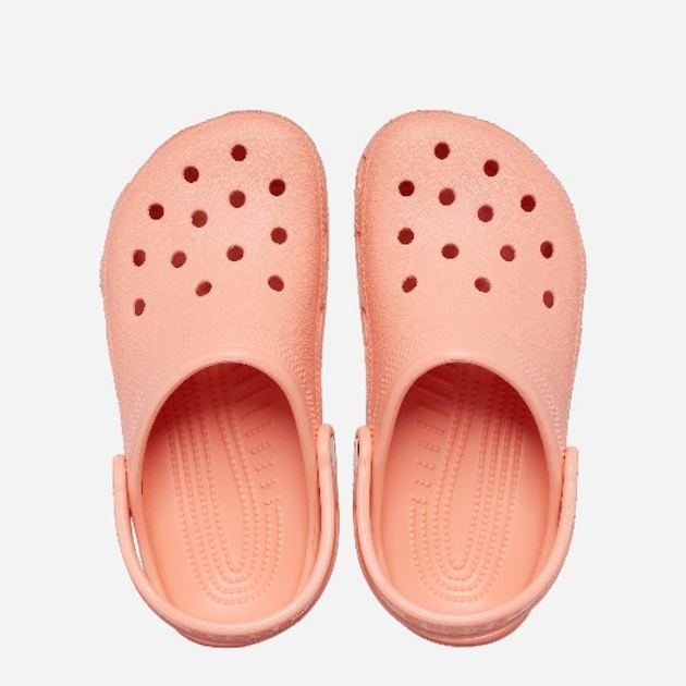 Chodaki dziecięce dla dziewczynki Crocs CR206990-PAPA 25-26 C9 Pomarańczowe (196265108879) - obraz 3