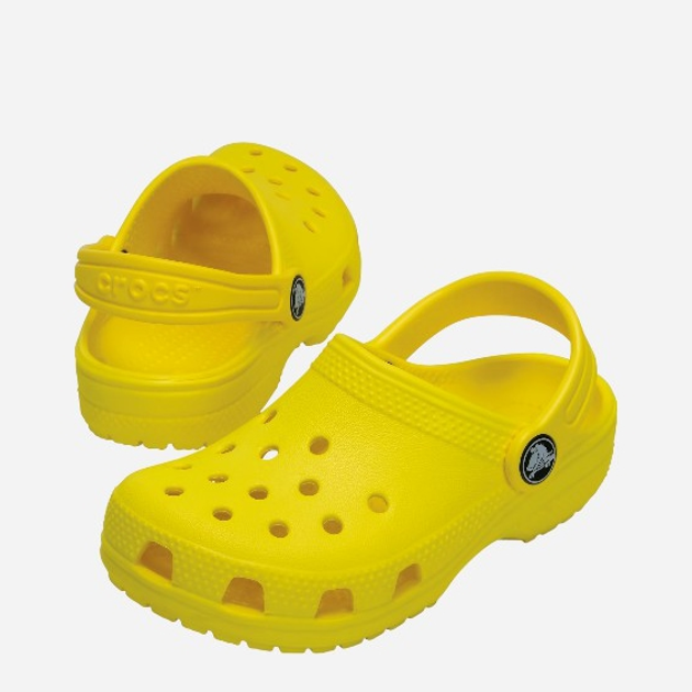 Дитячі крокси для хлопчика Crocs CR206991-LEMO 29-30 C12 Жовті (191448736276) - зображення 2